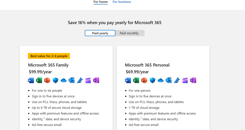 Microsoft Office 365 in Canada