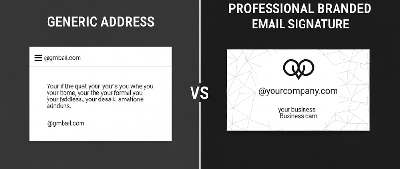 coporate emailon Gmail vs Proffesional email