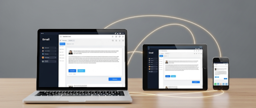 Custom Email Domain that works across divices