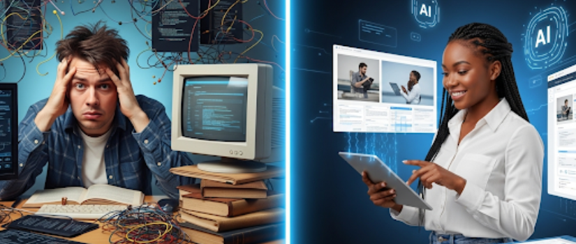 Launch In a Few Clicks: AI website builder: the future redifined.