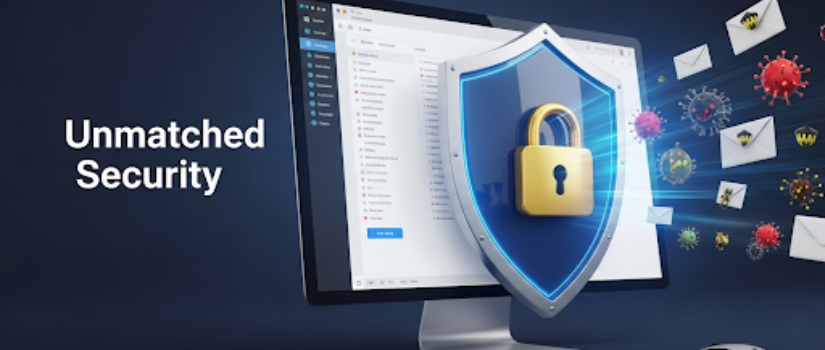 Unatched security for your business email
