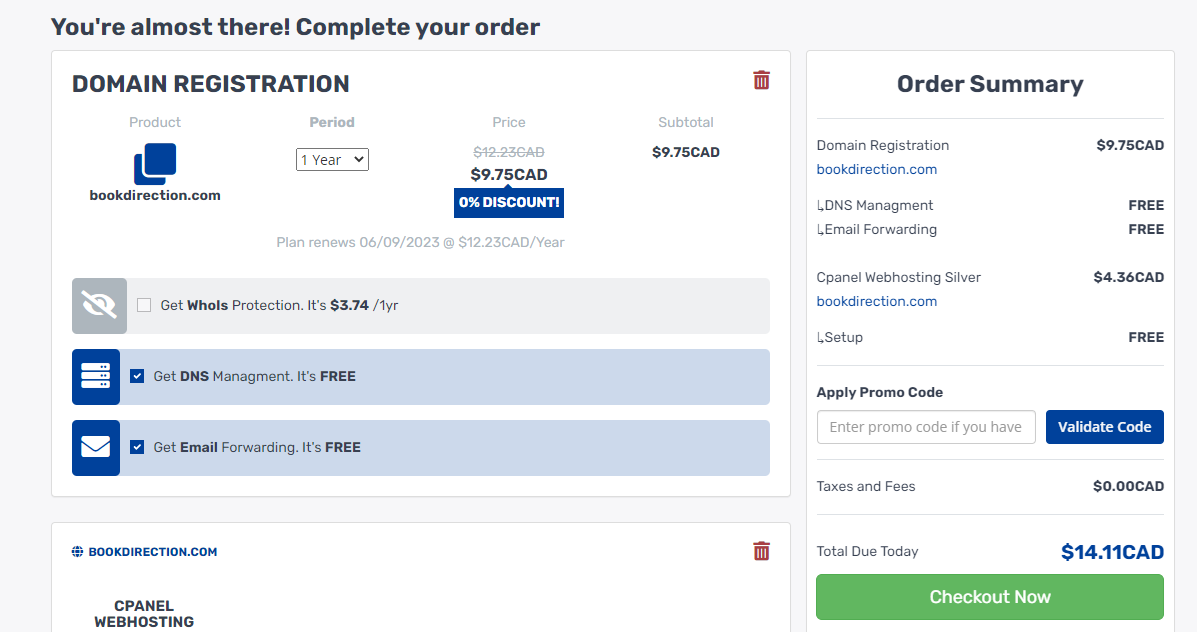 Get Hosting on Truehost Canada