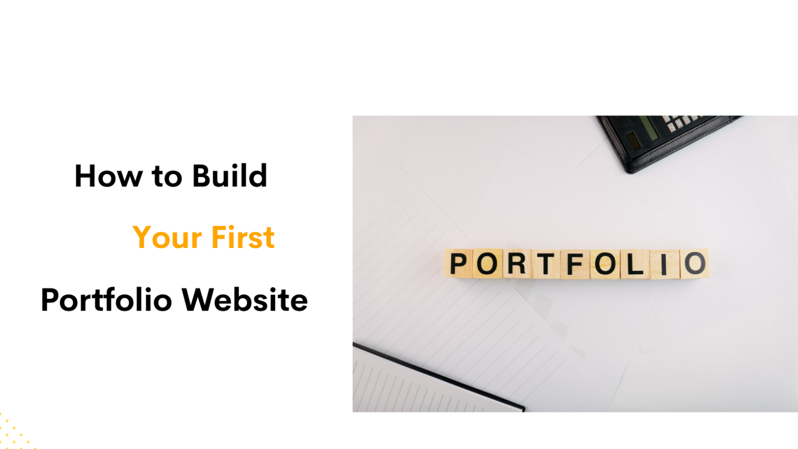 How to Build Your First Portfolio Website with Olitt AI