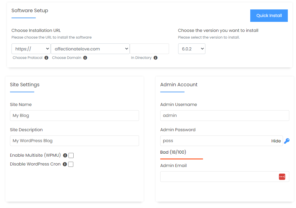 Start A WordPress Blog in Canada