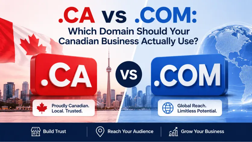 .CA vs .COM: Which Domain Should Your Canadian Business Actually Use?