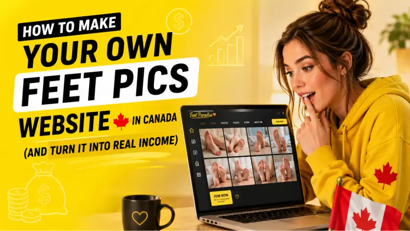 How to Make Your Own Feet Pics Website in Canada (And Turn It Into Real Income)