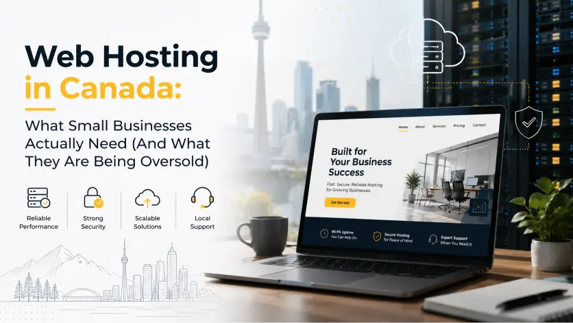 Web Hosting in Canada: What Small Businesses Actually Need (And What They Are Being Oversold)